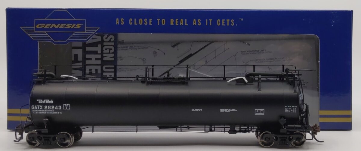 Athearn G67815 HO GATX TankTrain 23k Intermediate Car #28243