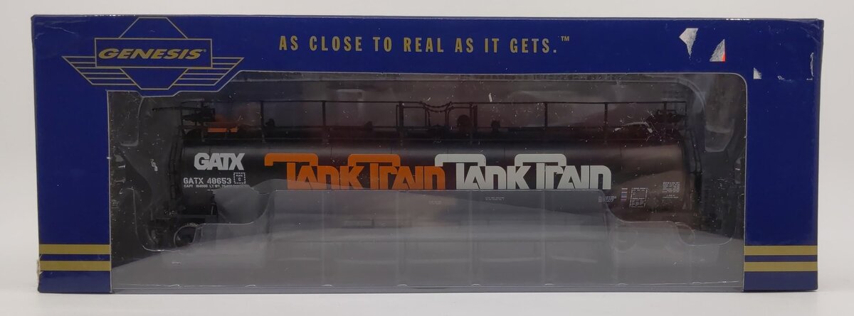 Athearn G67802 HO GATX TankTrain 23,000 Gallon Intermediate Tank Car #48653