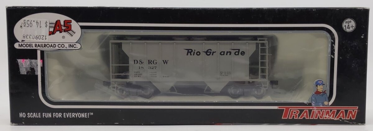 Atlas 11287 HO Scale Denver & Rio Grande PS2 Covered Hopper #18327