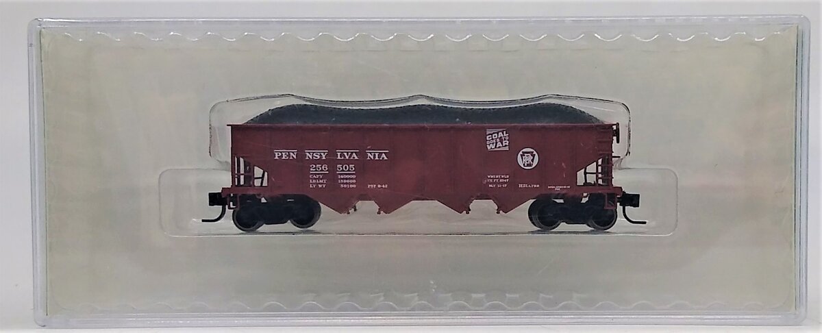 Bowser 38040 N Pennsylvania "Coal Goes To War" H21a 4-Bay Hopper Car #256505