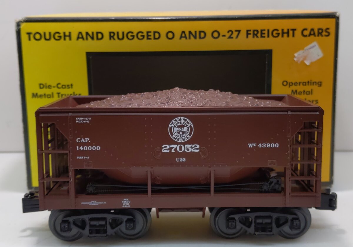 MTH 30-75578 O Duluth Missabe & Iron Range Ore Car #27052