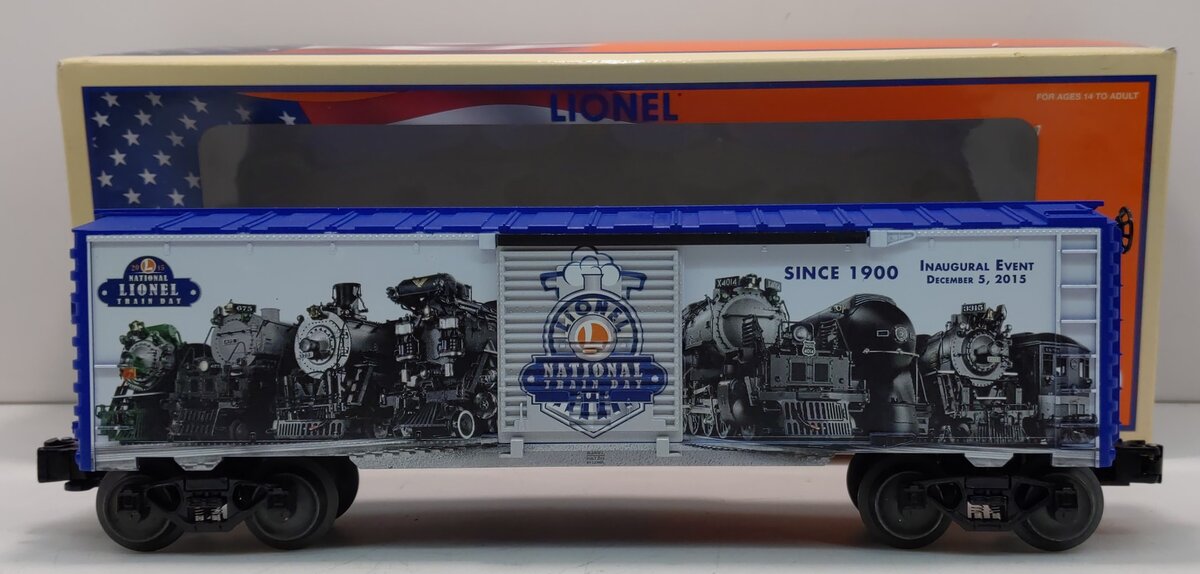 Lionel 6-83497 O 2015 National Train Day Boxcar