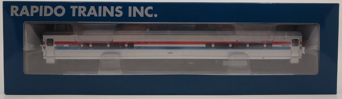 Rapido Trains 128025 HO Scale Horizon Phase 3 Wide Dinette Passenger Car #53504