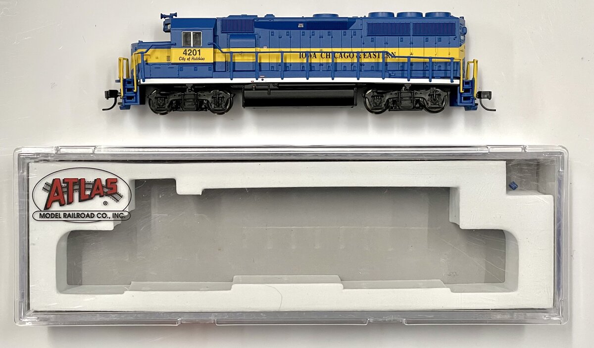 Atlas 40001931 N Scale Iowa, Chicago & Eastern GP-40-2 Diesel #4201 - DCC Ready