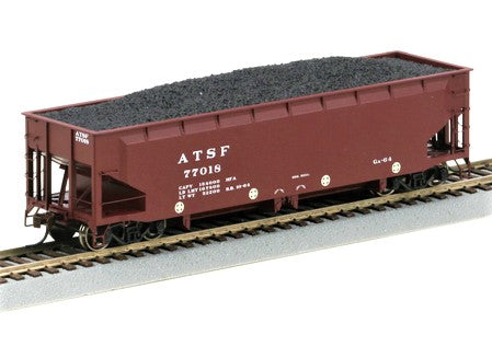 Athearn 95707 HO Scale Santa Fe 40' Offset Ballast Hopper #77018