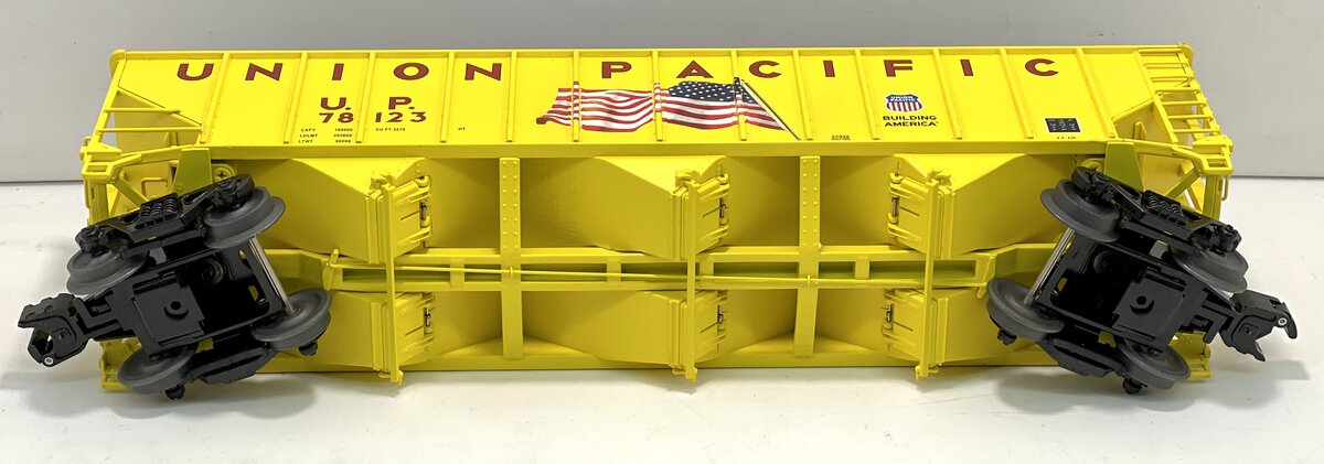 Lionel 6-27432 O Gauge Union Pacific 3-Bay Open Hopper #78123