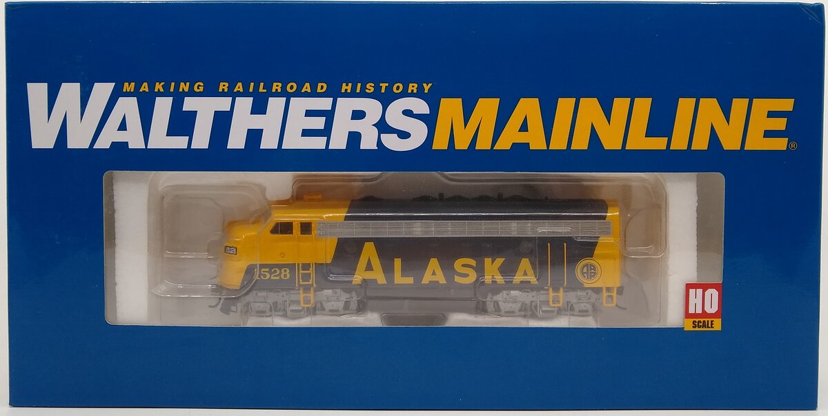 Walthers 910-19927 HO Alaska Railroad EMD F7A Diesel Loco ESU Sound/DCC #1528