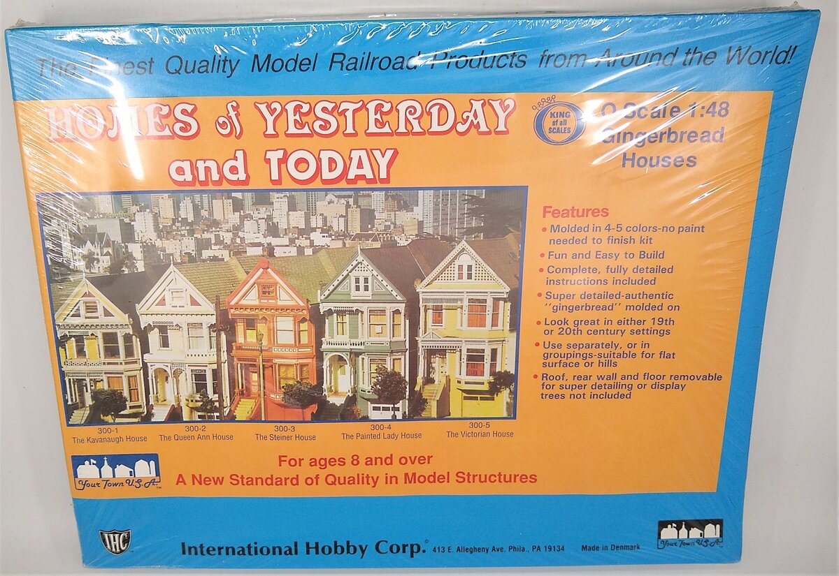 IHC 300-5 O Victorian Style Gingerbread House Building Kit