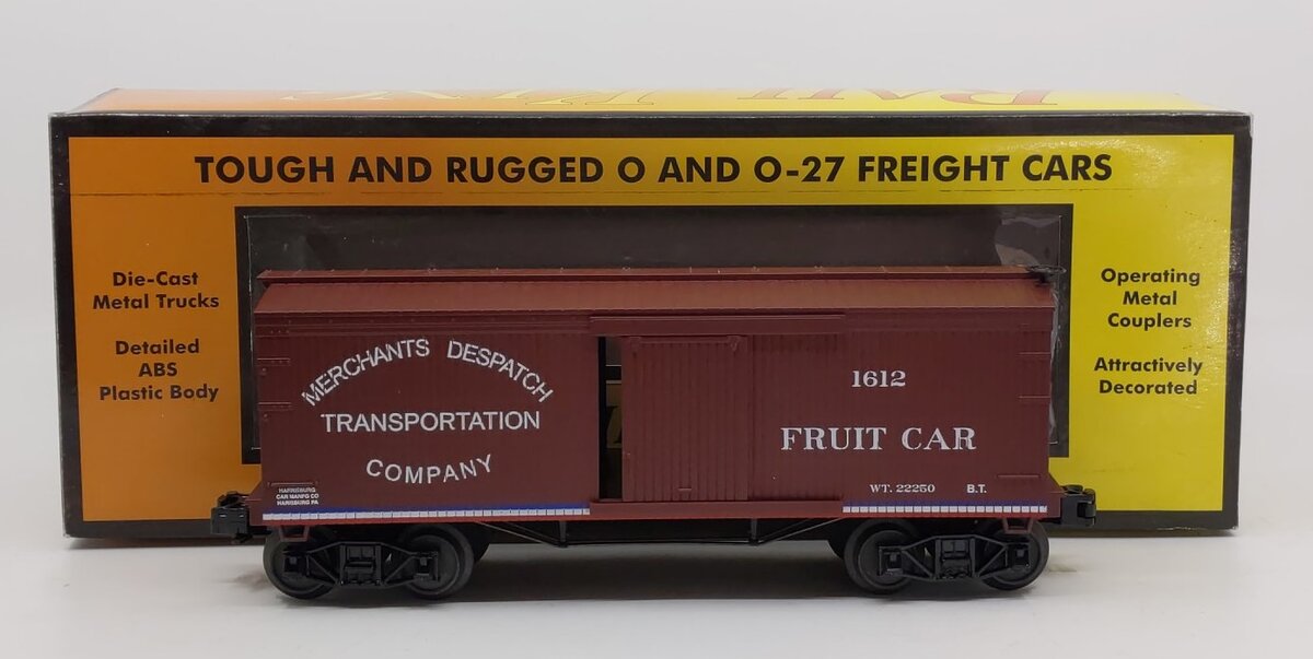 MTH 30-74710 O Gauge Merchants Dispatch Boxcar/19th Century – Trainz