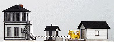 Walthers 933-2810 HO Scale Built-Ups Trackside Structures Set