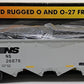 MTH 30-75454 O Norfolk Southern 4-Bay Hopper Car W/ Coal Load #26676