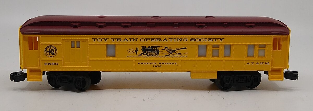 Lionel 6-9520 O Gauge TTOS Phoenix, Arizona 1975 Combination Car #9520