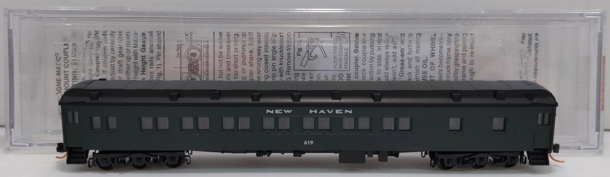 Micro Trains 14300100 N New Haven 83' 28-1 Heavyweight Parlor Car #619