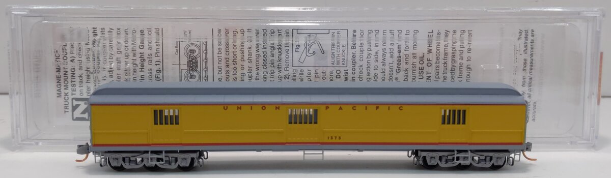 Micro-Trains 14900060 N Union Pacific 70' Heavyweight Horse Car #1373