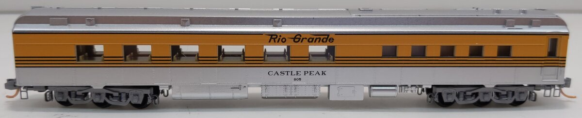 Micro-Trains 14600160 N DRGW Castle Peak 80' Heavyweight Diner Car #805