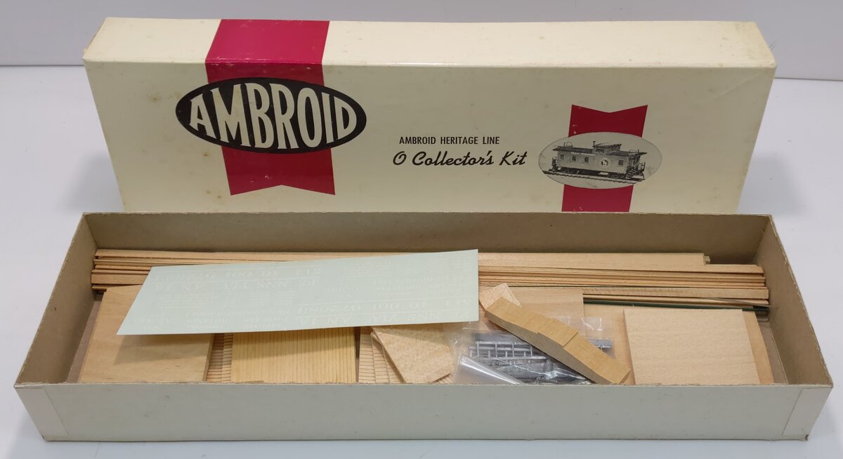 Ambroid O-16 O Scale Pennsylvania X23 Box Car Model Kit