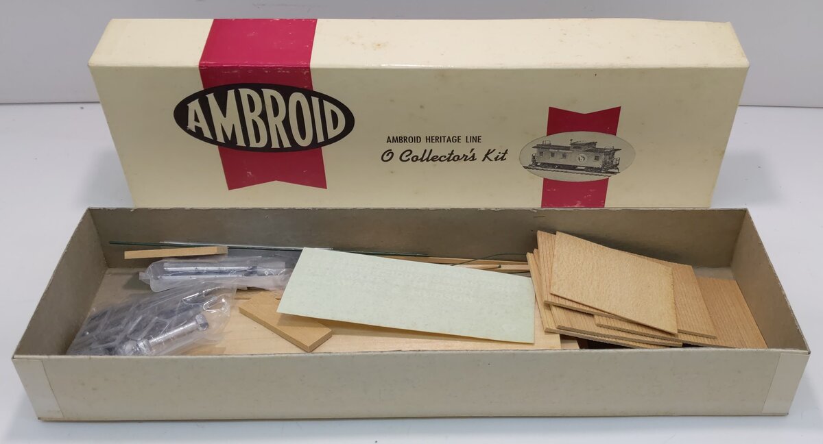 Ambroid O-15 O Scale Delaware & Hudson Caboose Kit