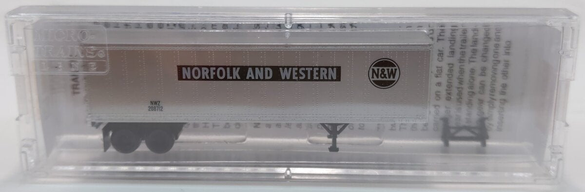 Micro-Trains 45000030 N Norfolk & Western 40' Semi Trailer #208712
