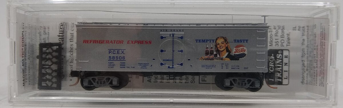 Micro-Trains 05800560 N Pepsi Cola 36' Wood Sheathed Ice Reefer #58506
