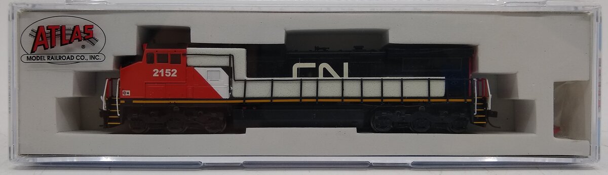 Atlas 40002694 N Canadian National DASH 8-40CW Locomotive #2152