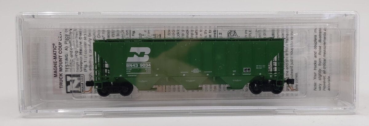 Micro-Trains 09600121 N Scale BN PS-2 3-Bay High Side Covered Hopper #439034