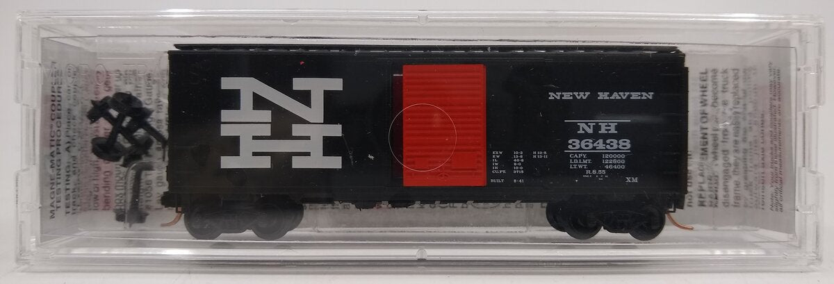 Micro-Trains 02000350 N New Haven 40' Standard Single Door Boxcar #36438