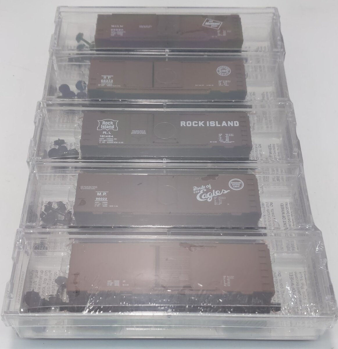 Micro-Trains 02200182 N Commemorative 40' Standard Boxcars (Set of 5)