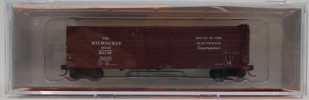 Fox Valley Models 90414 N Milwaukee 50' Single-Door Rib-Side Boxcar #50116
