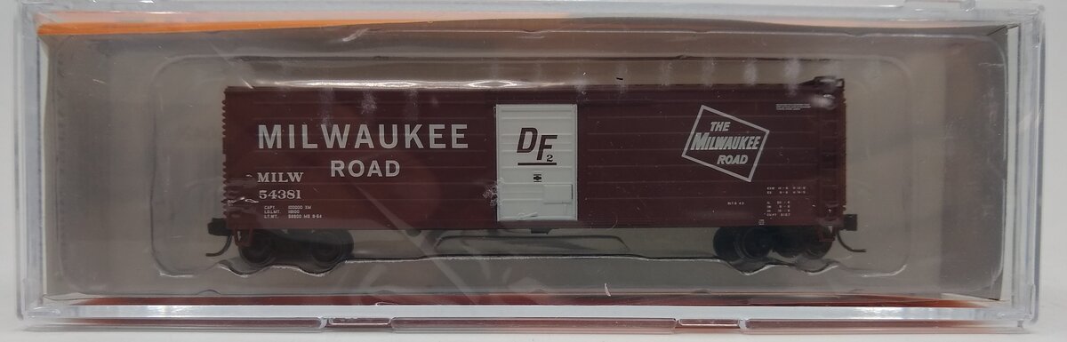 Fox Valley Models 90424 N Milwaukee Road 50' Single-Door Rib-Side Boxcar #54381