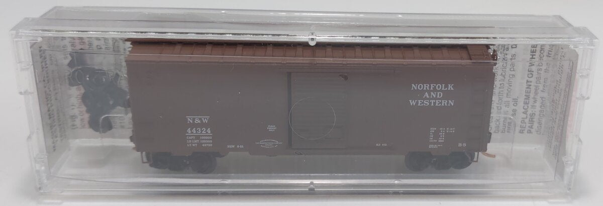 Micro-Trains 02000606 N Norfolk & Western 40' Standard Single Door Boxcar #44324
