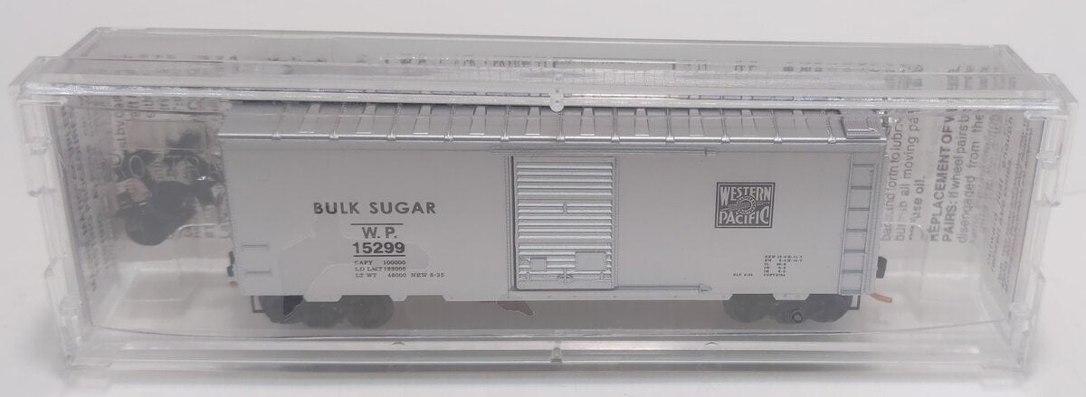 Micro-Trains 02000076 N Western Pacific 40' Standard Boxcar Single Door #15299