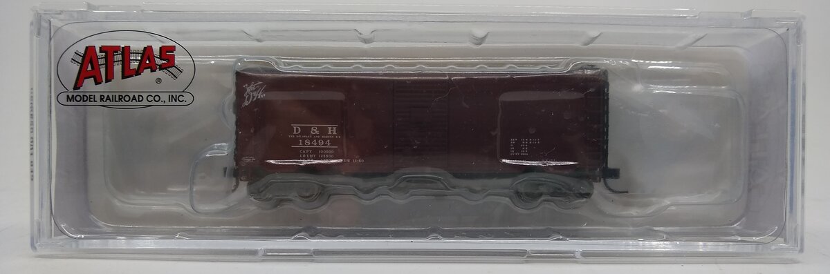 Atlas 50001939 N Scale Delaware & Hudson PS-1 40' Boxcar #18494