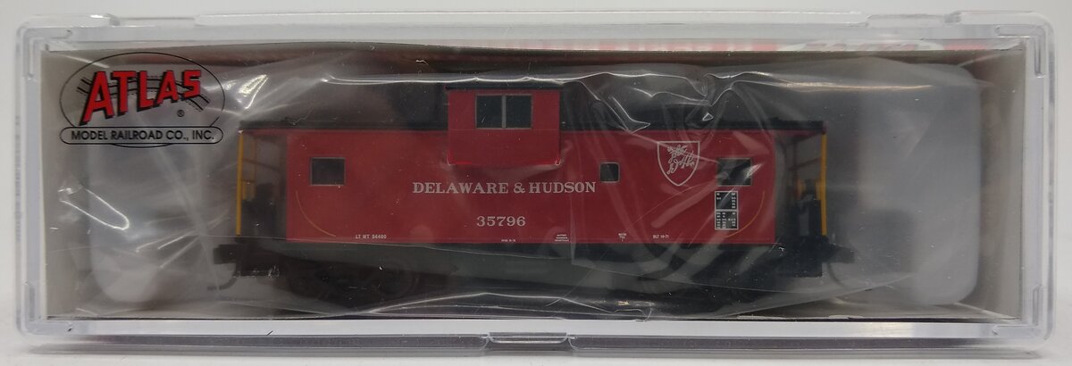 Atlas 50003146 N Delaware and Hudson Extended Vision Caboose #35796