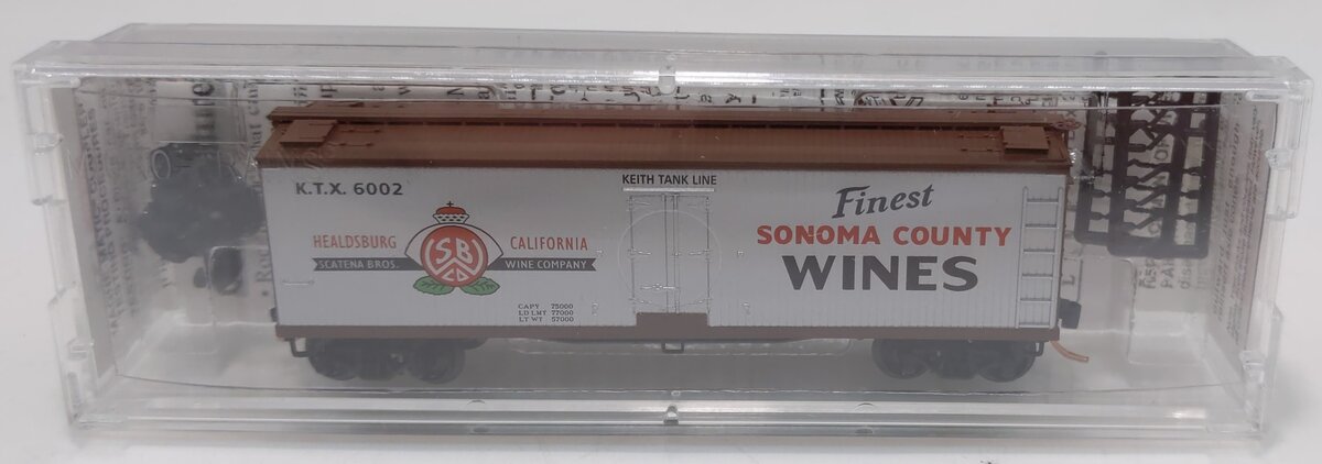 Micro-Trains 04900070 N Keith Tank Line 40' Double-Sheathed Wood Reefer #6002