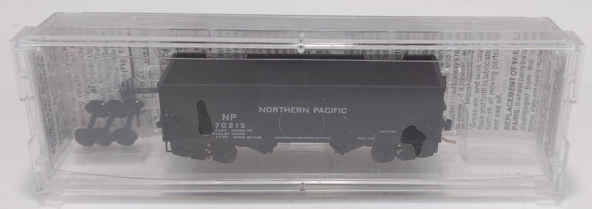 Micro-Trains 05500080 N Northern Pacific 33' Twin Bay Hopper Offset Sides #70215