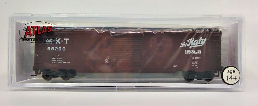 Atlas 50001102 N Scale 50' MKT Single Door Boxcar  #99200