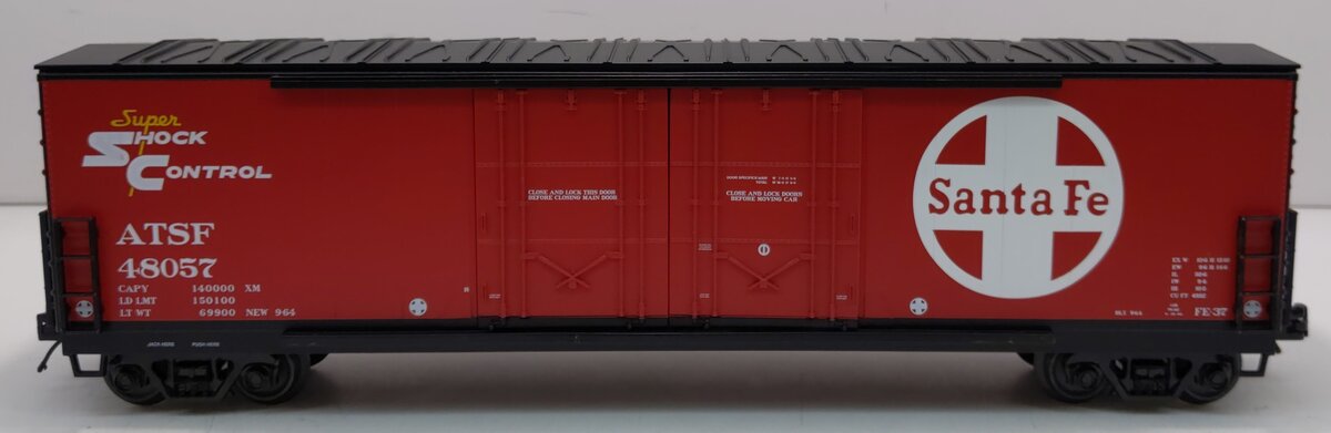 MTH 20-93750 O Santa Fe 50' Double Door Plugged Boxcar #48057