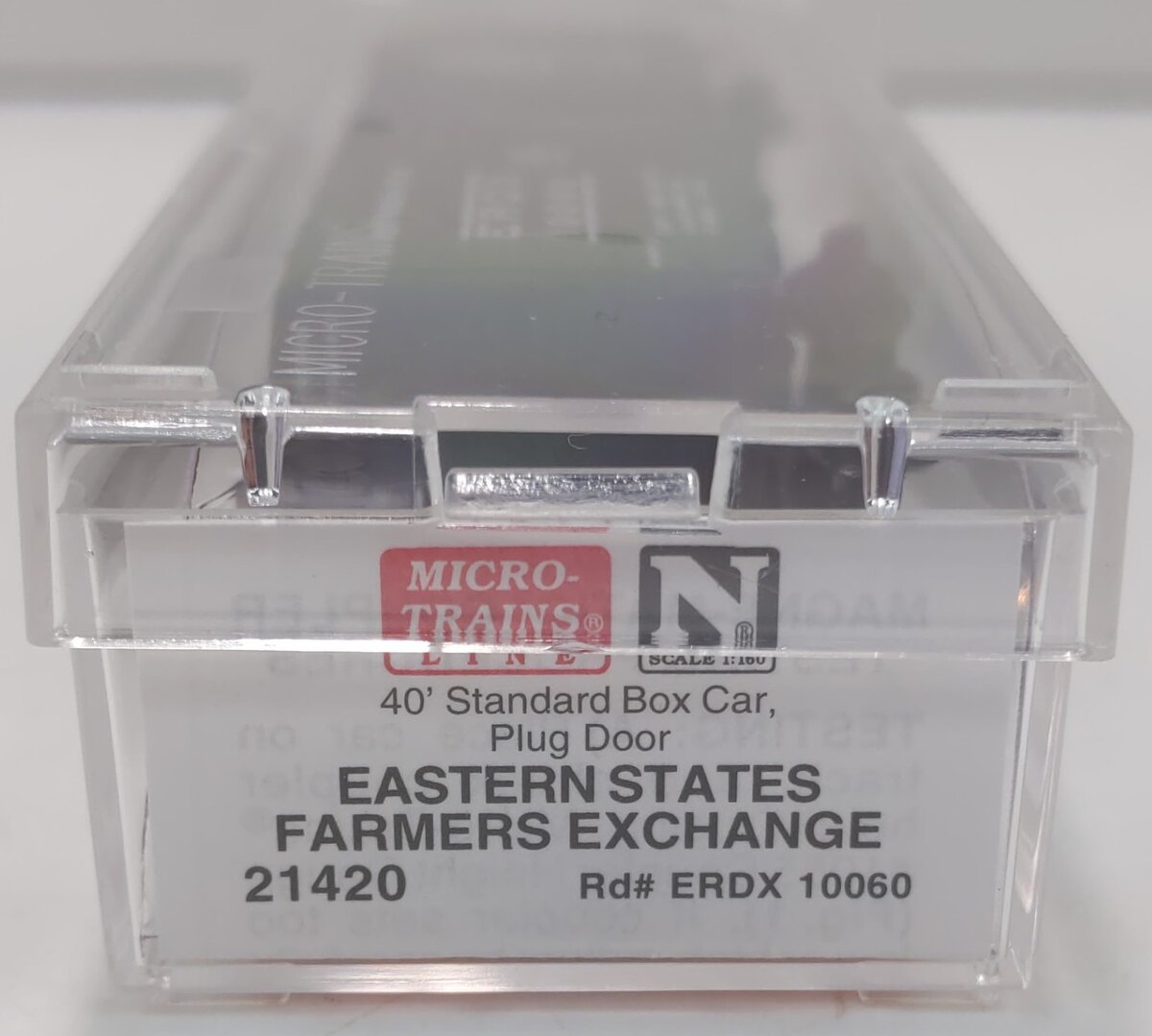 Micro-Trains 02100420 N ERDX 40' Standard Plug Door Boxcar #10060