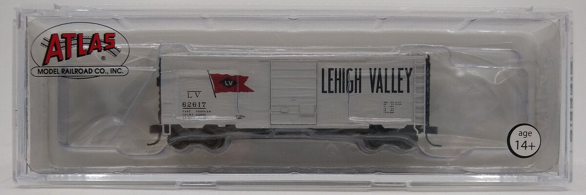 Atlas 50001165 N Scale Lehigh Valley 40' PS-1 Boxcar #62617