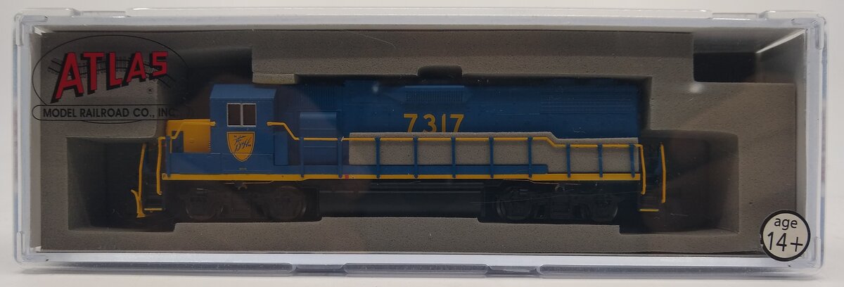 Atlas 47846 N Scale Delaware & Hudson GP38-2 Diesel Locomotive #7317 - DCC