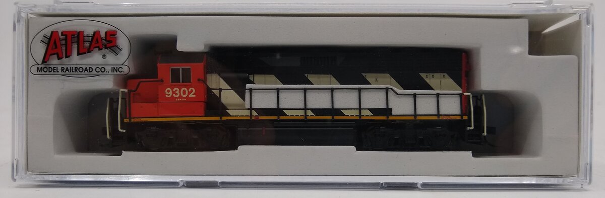 Atlas 40001902 N Scale Canadian National GP-40 Diesel Locomotive #9302