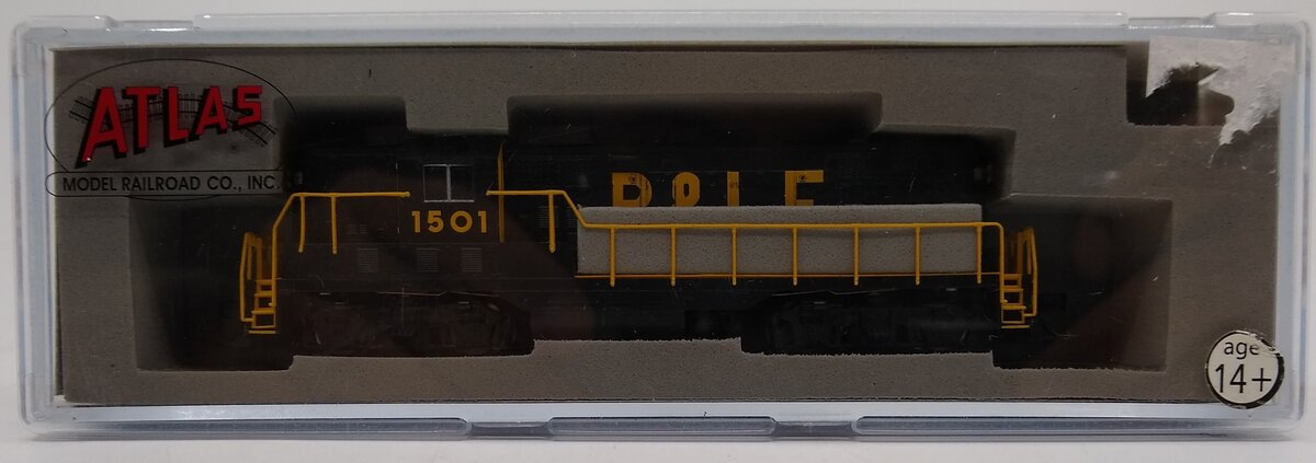 Atlas 48283 N Scale Pittsburgh & Lake Erie GP-7 Diesel Locomotive #1501