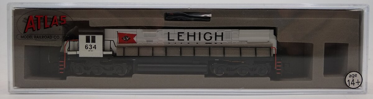 Atlas 54116 N Scale Lehigh Valley C-628 Phase 1 Diesel Locomotive #634