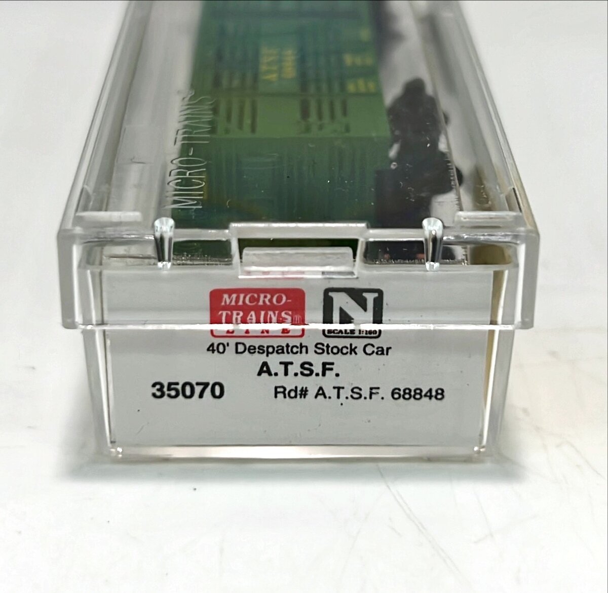 Micro-Trains 03500070 N ATSF 40' Despatch Stock Car #68848