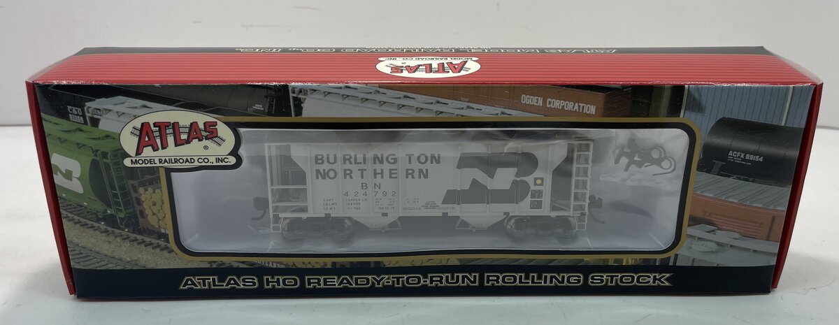 Atlas 1845-2 HO Burlington Northern PS-2 Covered Hopper # 424792