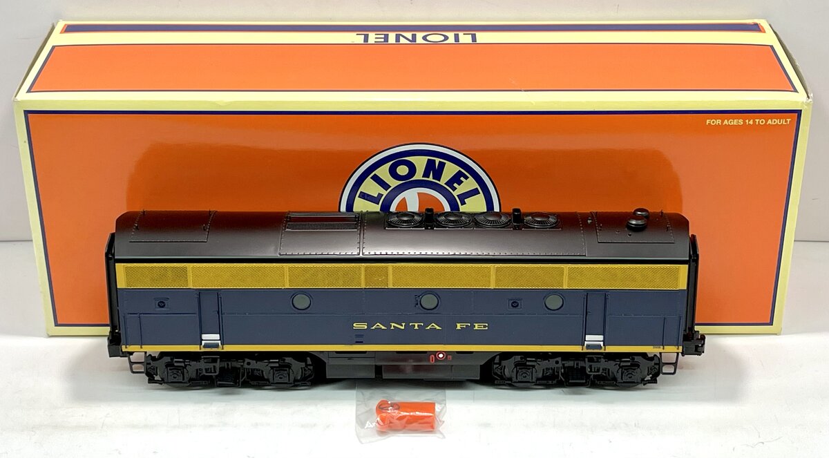 Lionel 6-34639 Santa Fe 'Cat Wiskers' Non-Powered F3 Diesel B-Unit #200-B