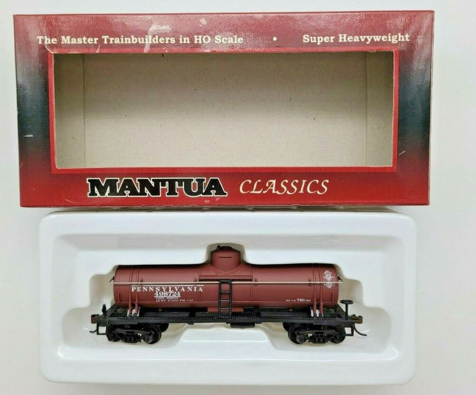Mantua 732520 HO PRR 40' Single Dome Tank Car RTR # 498724