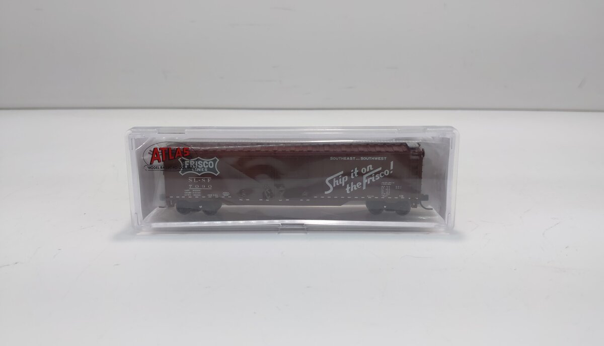 Atlas 50002246 N Frisco Lines 50' Double Door Boxcar #7090