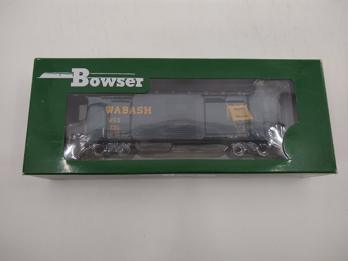 Bowser 41288 HO Scale Wabash 40' Boxcar #751