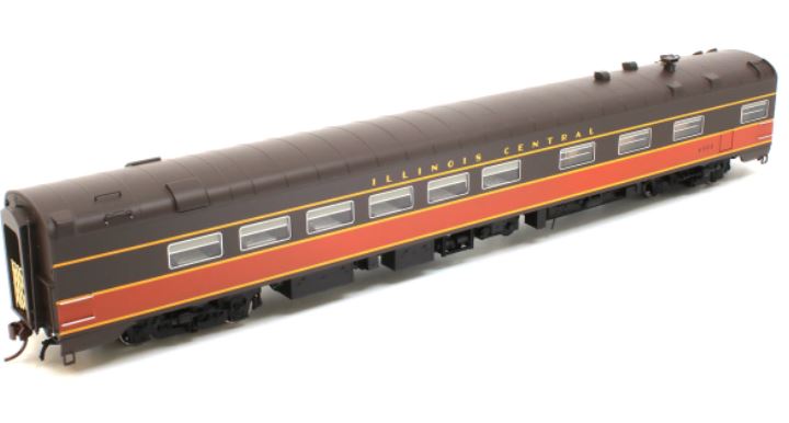 Rapido Trains 124027 HO Illinois Central P-S Lightwght 48-Seat Dining Car #4102